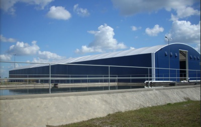 Storage of road salt